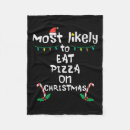 Zoek naar grappige pizza dekens Santa claus
