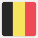Zoek naar de belgische van de vlag stickers België