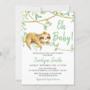 Zoek naar cute sloth uitnodigingen Tropisch