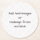 Zoek naar leeg onderzetters Aangepaste