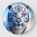 Zoek naar witte tijger klokken Dieren