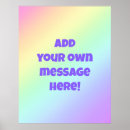 Zoek naar zachte kleuren posters Rainbow