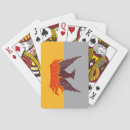 Zoek naar vlammen speelkaarten Vogel
