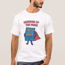 Zoek naar persvrijheid tshirts Eerste amendement