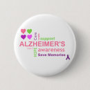 Zoek naar alzheimers buttons Geheugen