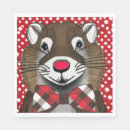 Zoek naar knaagdier servetten Grondhok