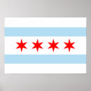 Zoek naar chicago vlag posters Illinois