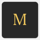 Zoek naar monogram vierkante stickers Elk persoon