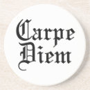 Zoek naar carpe diem onderzetters Grijp de dag