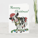 Zoek naar koe kerstkaarten Dieren