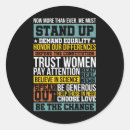 Zoek naar gelijkheid stickers Marxisme