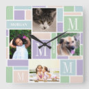 Zoek naar pastelkleuren klokken Elk persoon