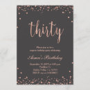 Zoek naar 30ste verjaardag uitnodigingen 30e verjaardagsfeest