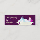 Zoek naar hond bad visitekaartjes Cartoon