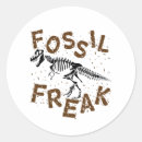 Zoek naar fossiel stickers Paleontoloog