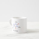 Zoek naar cafeïne molecule mokken Espresso