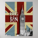 Zoek naar london decor posters Union jack