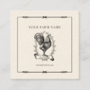 Zoek naar kip visitekaartjes Rustisch