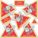 Zoek naar handvat stickers Handvat met zorg