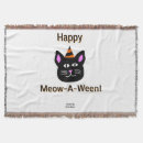 Zoek naar wens dekens Zwarte kat