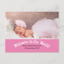 Zoek naar baby aankondiging briefkaarten Voor iedereen