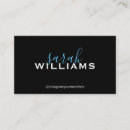 Zoek naar assistent visitekaartjes Minimalistisch