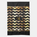 Zoek naar zigzagpatroon keuken handdoeken Abstract