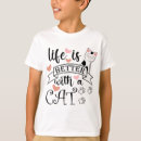 Zoek naar katten slogan tshirts Dier