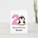 Zoek naar pinguïn verjaardagskaarten Roze