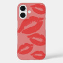 Zoek naar rode lippen iphone hoesjes Kus