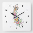 Zoek naar giraffe klokken Bloemen