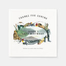 Zoek naar vissen servetten 50ste verjaardag