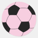 Zoek naar roze voetbal stickers Voetbalvoetbal