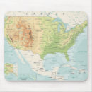 Zoek naar kaart van de wereld muismatten Cartografie