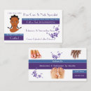 Zoek naar tenen visitekaartjes Manicure