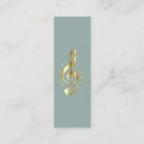 Zoek naar muziek sleutels visitekaartjes Muzikaal