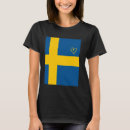 Zoek naar zweden vlag tshirts Nationaal