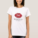 Zoek naar rode lippen tshirts Lippenstift