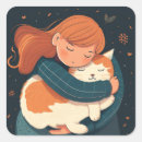 Zoek naar cartoon meisje stickers Voor haar