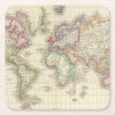 Zoek naar continent onderzetters Rood