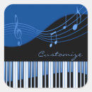 Zoek naar muziek sleutel stickers Musicus