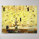Zoek naar klimt boom van het leven posters Goud