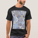 Zoek naar blauwe tegels tshirts Naadloos
