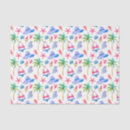 Zoek naar palm trees tissue papier Blauw