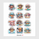 Zoek naar kawaii zon stickers Grappig