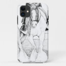 Zoek naar paard tekening iphone hoesjes Zwart wit