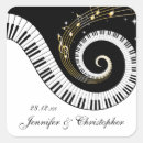 Zoek naar muziek sleutel stickers Pianosleutels