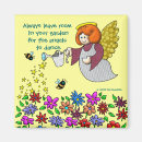 Zoek naar engelen magneten Bloemen