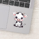Zoek naar kawaii koe stickers Dier