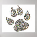 Zoek naar hond poot posters Druk